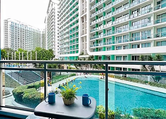 Azure Pool View W/ Netflix & Wifi Boracay Tower 5* Манила